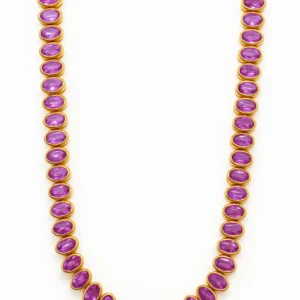 Natural Pink Candy Necklace