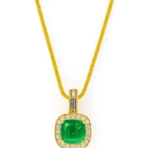 Sugarloaf Emerald Necklace