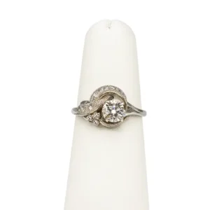 Vintage/Art Deco Diamond and White Gold Ring