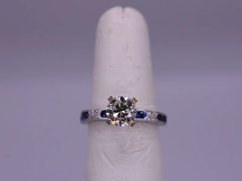 Kirk Kara's Engagement Ring Special with Diamonds and Sapphires