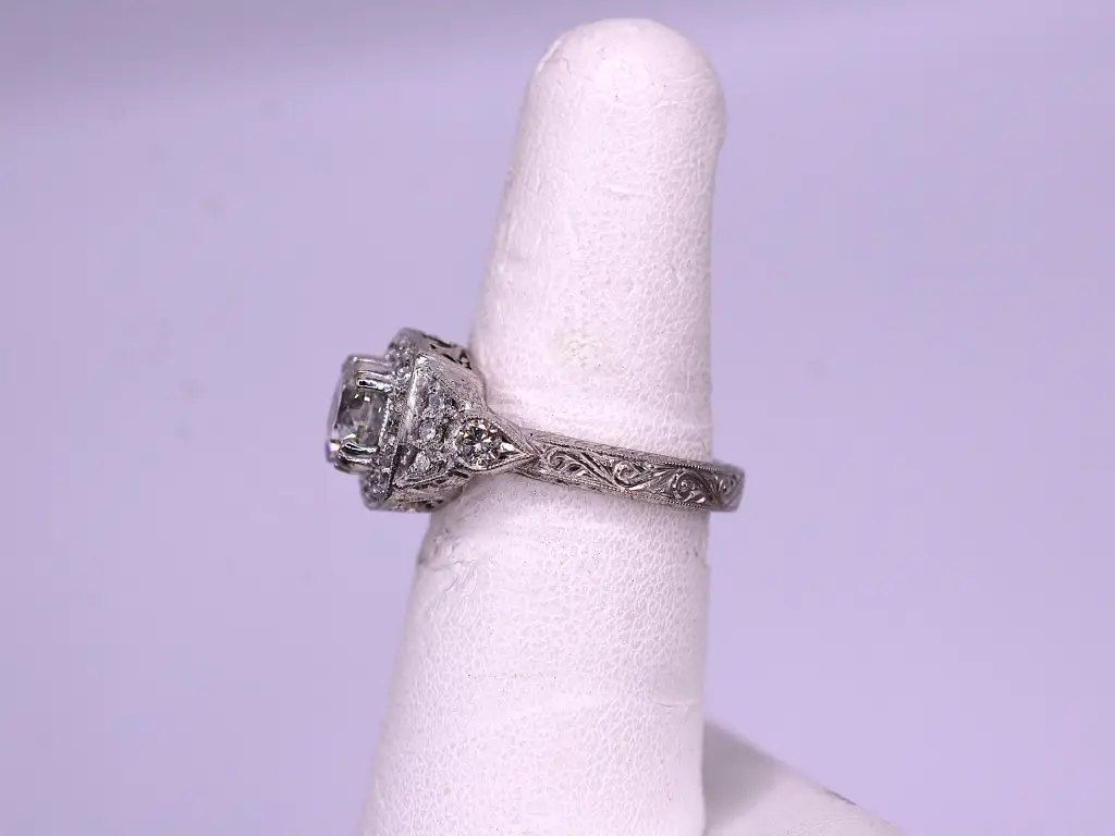 Vintage Diamond Engagement Ring
